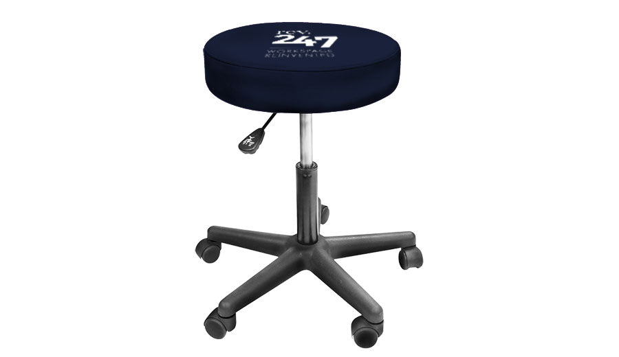 Rolling Stool with Custom Logo