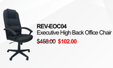REVEOC04 Executive High Back Office Chair