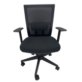 REVOC04 Mid Back Office Chair with Nylon Base