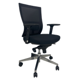 REVOC05 Mid Back Office Chair with Chrome Base